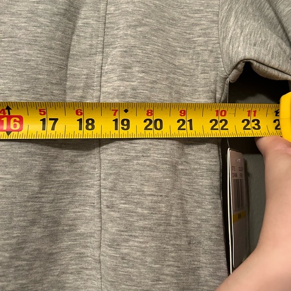 NWT 32 Degrees Heat Grey Sz Medium Mock Neck SOFT Tunic Top Blouse! - Picture 10 of 12